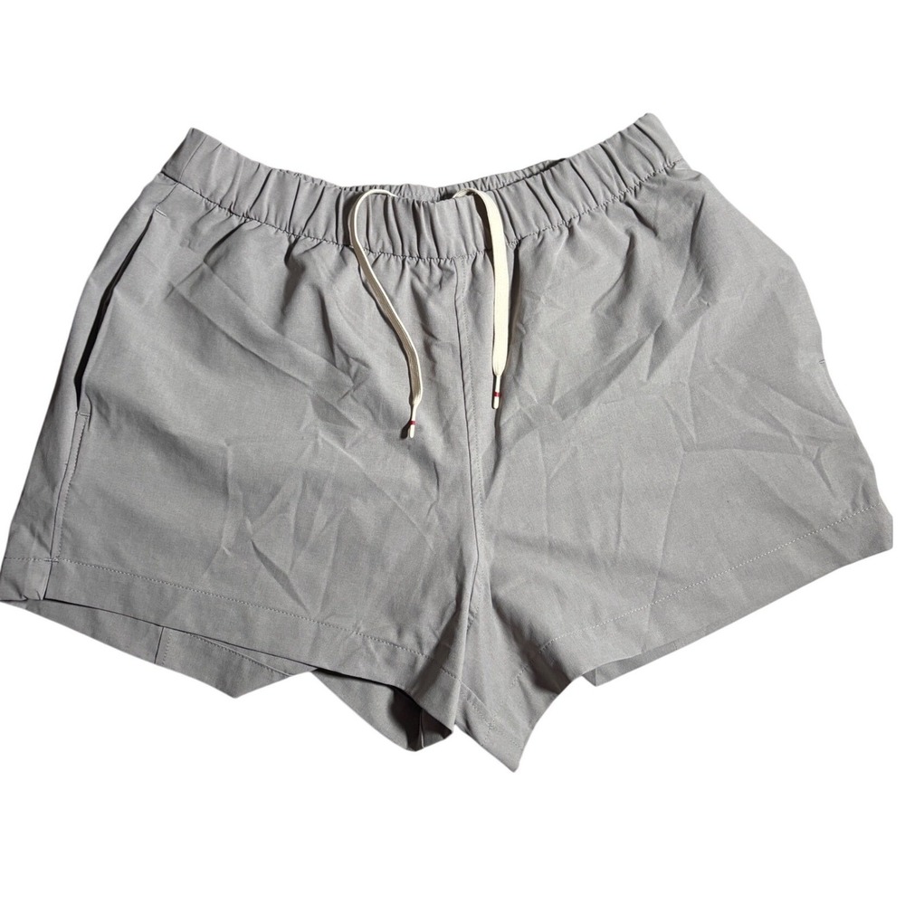 Tracksmith Session Shorts‎ Womens Small Grey Running Athletic Training Gym 3"